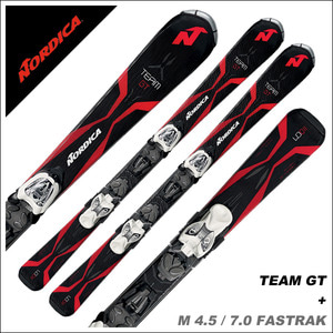 1617 노르디카 TEAM GT FASTRAK 주니어용 스키 (M 4.5 or M 7.0 FASTRAK 바인딩)
