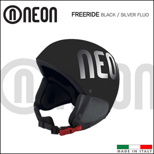 네온 FREERIDE 프리라이드 스키 헬멧/스노우보드 헬멧 (Black/Silver)