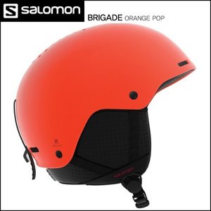 1819 살로몬 BRIGADE 스키 스노우보드 헬멧 (Orange Pop)