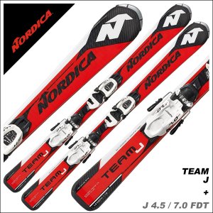 1718 노르디카 TEAM J RACE FDT 주니어 카빙 스키 (JR 7.0 FDT 바인딩)
