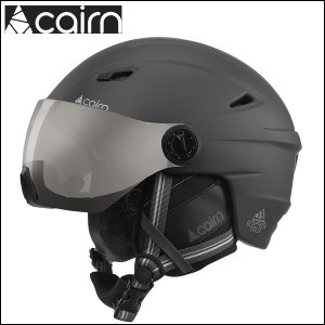 1920 캐언(CAIRN) ELECTRON VISOR 스키 헬멧/스노우보드 헬멧 (Matt Black)