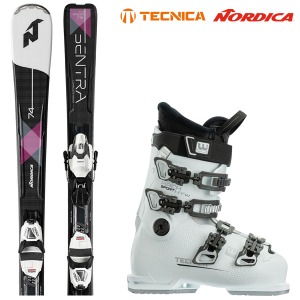 노르디카 SENTRA 74 R black + 테크니카 MACH SPORT HV 70 W 여성용 스키 세트