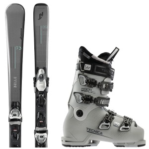 노르디카 BELLE 73 FDT ANTHRACITE + 테크니카 MACH SPORT LV 95 X W 여성용 스키 세트