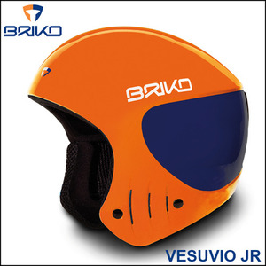 브리코 VESUVIO JR 스키 헬멧 (Orange Lava)