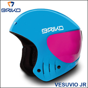 브리코 VESUVIO JR 스키 헬멧 (Light Blue-Pink Explosion)